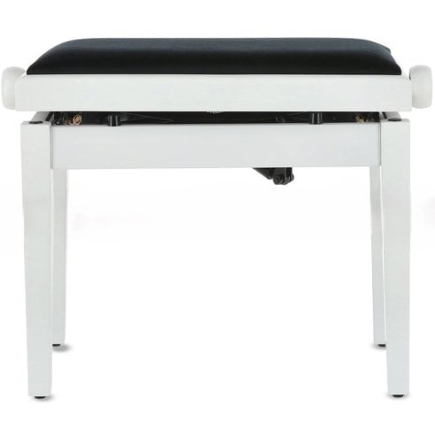 GEWA PANCA PIANOFORTE DELUXE BIANCA SATINATA/BIANCO VINILE
