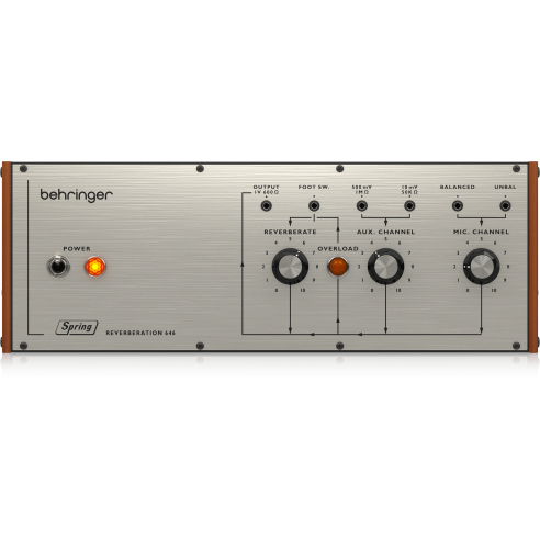 BEHRINGER SPRING REVERBERATION UNIT TYPE 646
