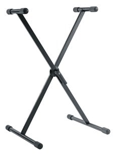 K&M 18933-070-55 KEYBOARD X STAND BLACK