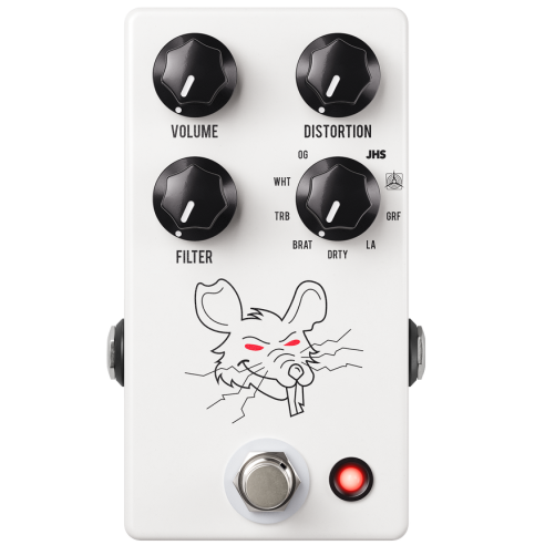 JHS PEDALS PACKRAT WHITE