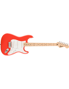 SQUIER FSR SONIC STRAT MN FIESTA RED