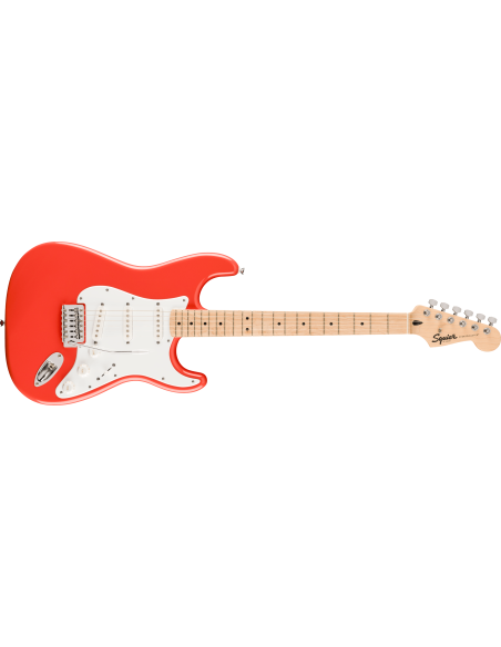 SQUIER FSR SONIC STRAT MN FIESTA RED SQUIER FSR SONIC STRAT MN FIESTA RED