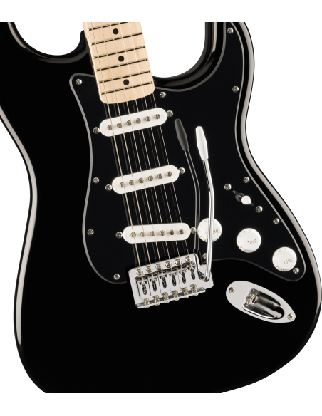 SQUIER FSR SONIC STRAT MN BLACK