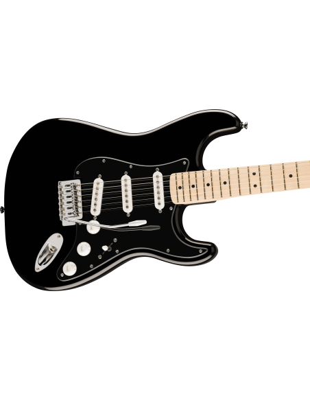 SQUIER FSR SONIC STRAT MN BLACK