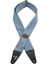 FENDER STRAP X WRANGLER WASHED LIGHT INDIGO