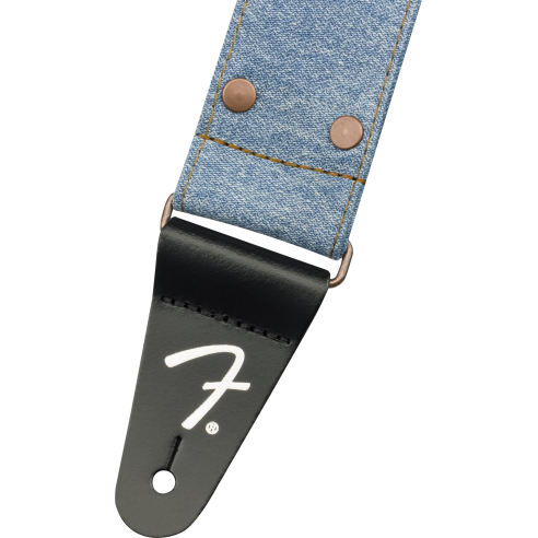 FENDER STRAP X WRANGLER WASHED LIGHT INDIGO