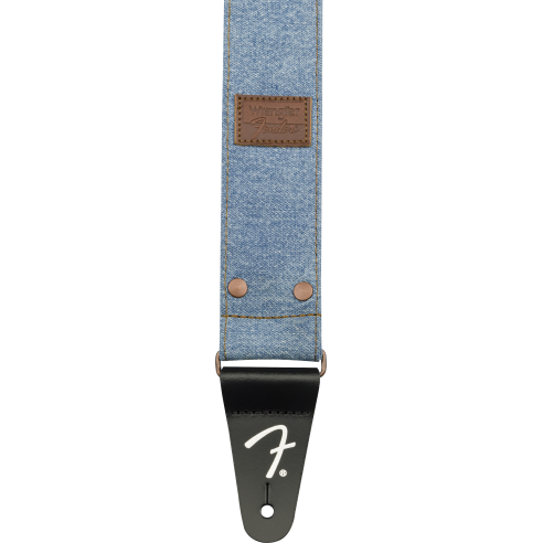 FENDER STRAP X WRANGLER WASHED LIGHT INDIGO
