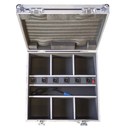 ZZIPP FLIGHT CON RICARICA 6 PAR LED