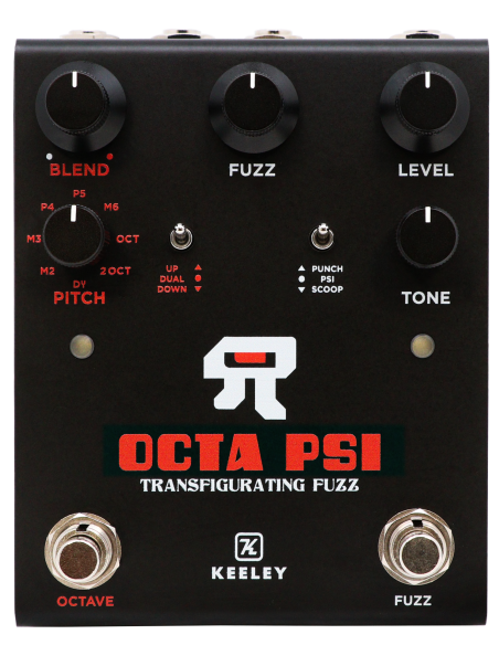 KEELEY OCTA PSI TRANSFIGURATING FUZZ KEELEY OCTA PSI TRANSFIGURATING FUZZ