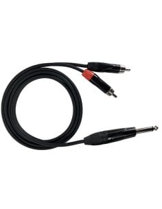 ZZIPP YZZM300 CAVO JACK MONO 2 RCA 3 METRI