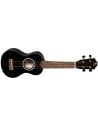 BATON ROUGE UR1-S BLACK UKULELE SOPRANO