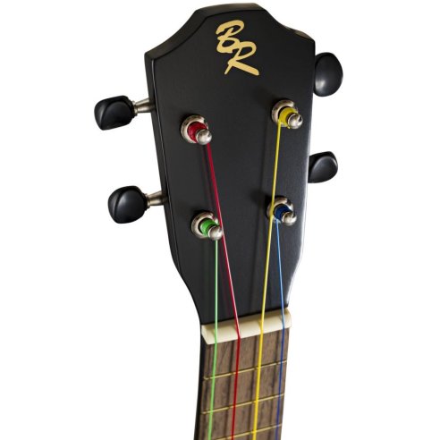 BATON ROUGE UR1-S BLACK UKULELE SOPRANO