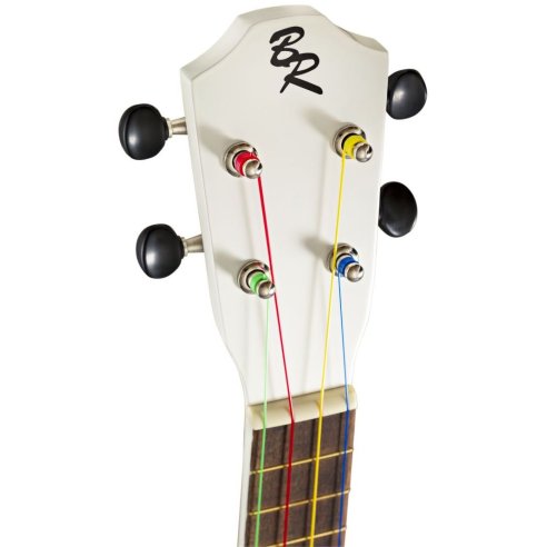 BATON ROUGE UR1-S WHITE UKULELE SOPRANO