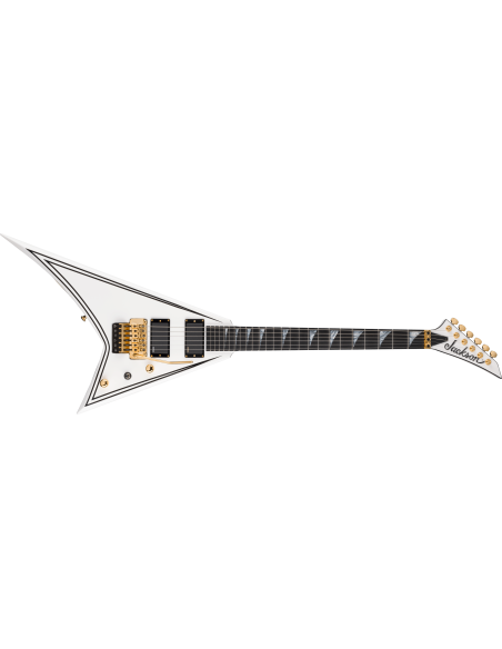 JACKSON MJ SRS RR24 MG WHITE W/BLACK PINSTRIPES + CASE JACKSON MJ SRS RR24 MG WHITE W/BLACK PINSTRIPES + CASE