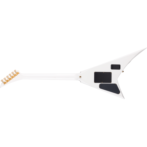 JACKSON MJ SRS RR24 MG WHITE W/BLACK PINSTRIPES + CASE