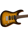 CHARVEL MJ DK24 HSH ANTIQUE BURST W/CASE