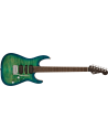 CHARVEL MJ DK24 HSH CARRIBEAN BURST W/CASE