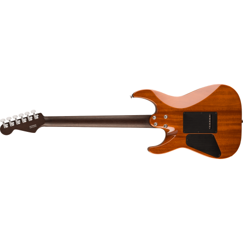 CHARVEL MJ DK24 HSH CARRIBEAN BURST W/CASE