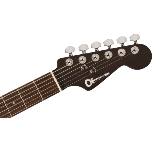 CHARVEL MJ DK24 HSH CARRIBEAN BURST W/CASE