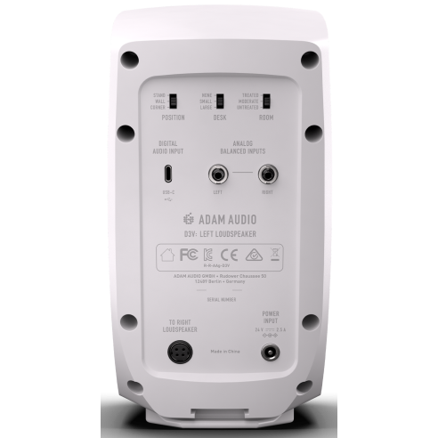 ADAM AUDIO D3V WHITE