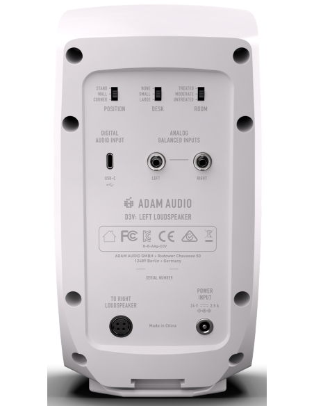 ADAM AUDIO D3V WHITE ADAM AUDIO D3V WHITE