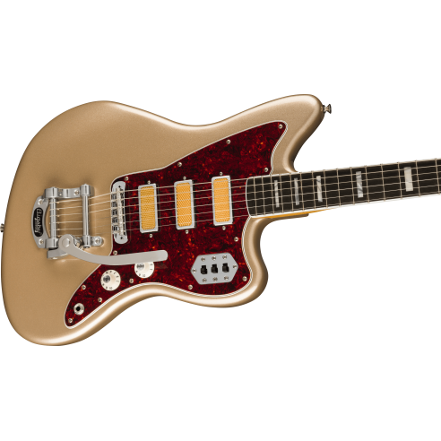 FENDER GOLD FOIL JAZZMASTER EB SHORELINE GOLD