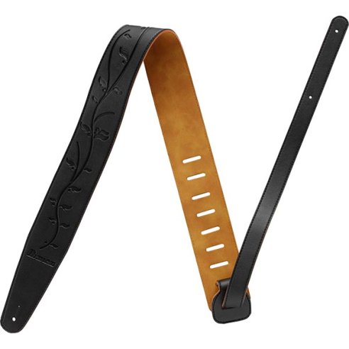 IBANEZ GSTL60-BK STRAP BLACK SYNTHETIC LEATHER
