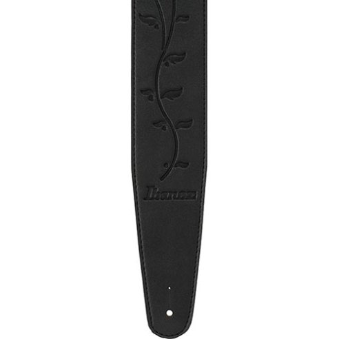 IBANEZ GSTL60-BK STRAP BLACK SYNTHETIC LEATHER