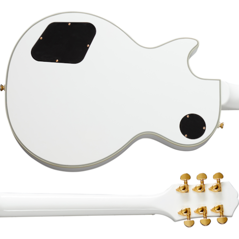 EPIPHONE LES PAUL CUSTOM ALPINE WHITE W/CASE