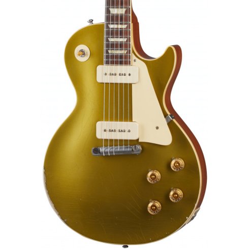 GIBSON LES PAUL '54 GOLDTOP HEAVY AGED NH S/N 44572