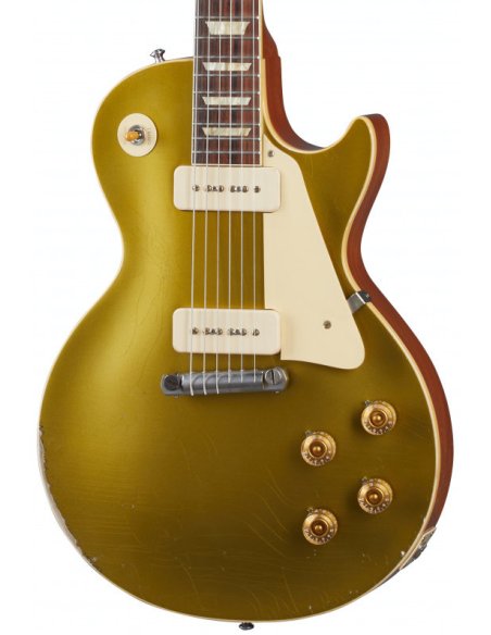 GIBSON LES PAUL '54 GOLDTOP HEAVY AGED NH S/N 44572 GIBSON LES PAUL '54 GOLDTOP HEAVY AGED NH S/N 44572