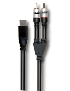 AUDIODESIGN VX200C-1.5 CAVO USB C 2 RCA