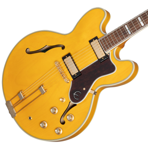 EPIPHONE SHERATON NATURAL + BAG