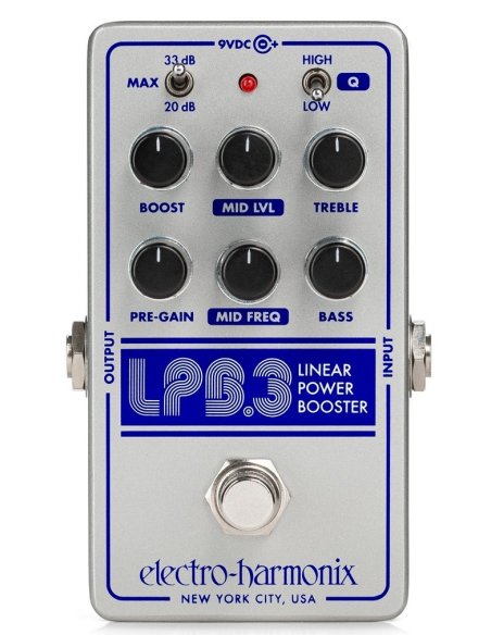 ELECTRO HARMONIX LPB3 LINEAR POWER BOOSTER ELECTRO HARMONIX LPB3 LINEAR POWER BOOSTER