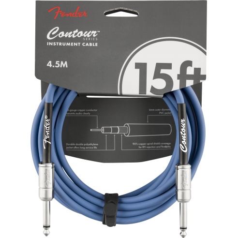 FENDER CABLE 15' CONTOUR INS