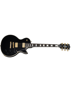 EPIPHONE LES PAUL CUSTOM EBONY + CASE