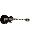 EPIPHONE LES PAUL CUSTOM EBONY + CASE