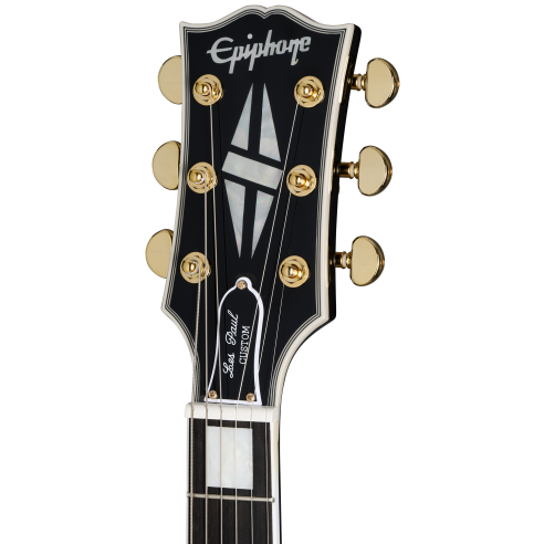 EPIPHONE LES PAUL CUSTOM EBONY + CASE