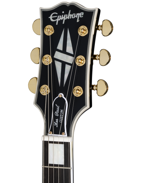 EPIPHONE LES PAUL CUSTOM EBONY + CASE EPIPHONE LES PAUL CUSTOM EBONY + CASE