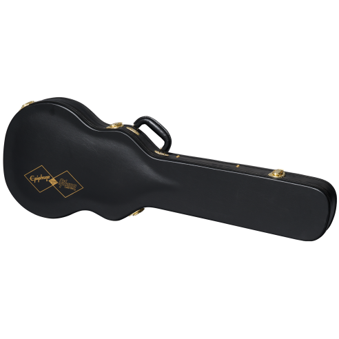EPIPHONE LES PAUL CUSTOM EBONY + CASE
