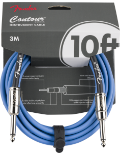 FENDER CABLE 10' CONTOUR LPB