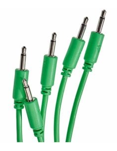 BLACK MARKET MODULAR PATCH CABLE 50 CM. 5-PACK GREEN 2