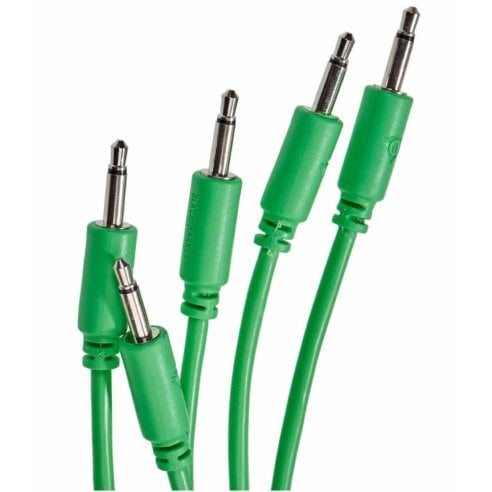 BLACK MARKET MODULAR PATCH CABLE 50 CM. 5-PACK GREEN