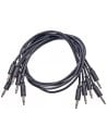 BLACK MARKET MODULAR PATCH CABLE 50 CM. 5-PACK GREY