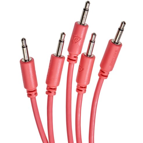 BLACK MARKET MODULAR PATCH CABLE 50 CM. 5-PACK PEACH