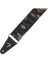 FENDER STRAP SATIN DRAGON BLACK