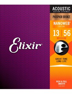 ELIXIR 16102 PHOSPHOR MEDIUM 13-56 ACOUSTIC