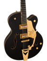 GRETSCH SYNCHROMATIC BLACK FALCON W/BIGSBY