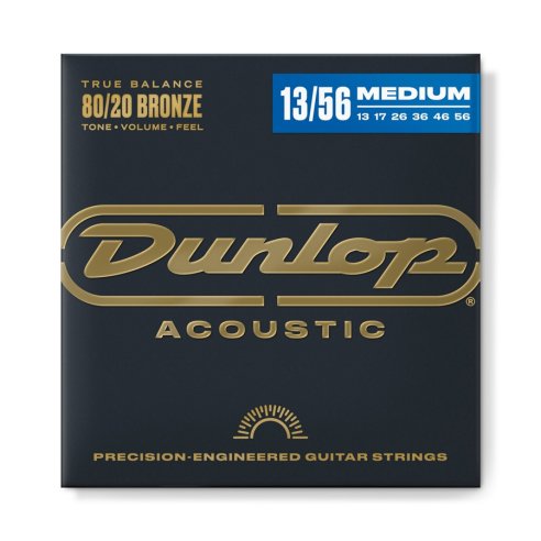 Dunlop DAB1356 Acoustic 80/20 Bronze, Medium Set/6