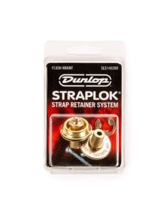 Dunlop SLS1402BR Straplok Flush Mount Strap Retainer System, Brass